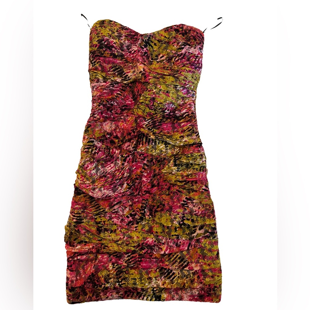 Small mini rouched dress (padded)